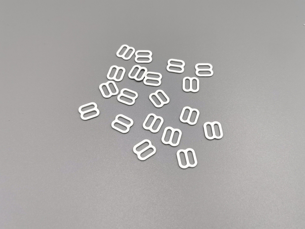 Регуляторы, металл, Arta-F, 8мм, белые, плоские, (Арт: RE/8-001), шт