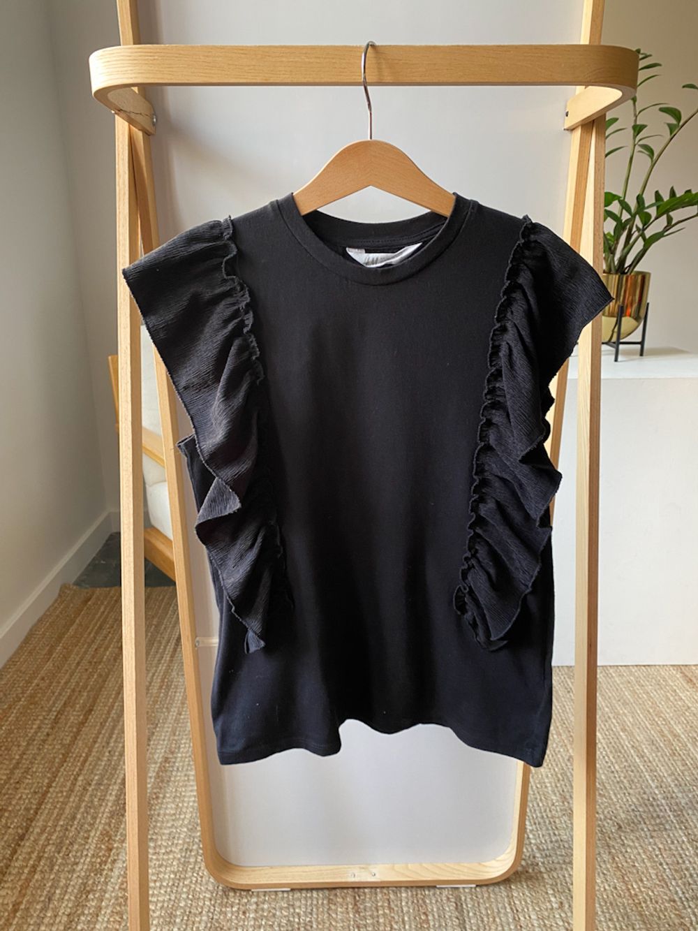 Хлопковый топ H&M, 152