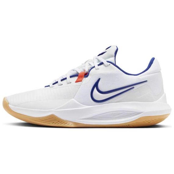 NIKE Precision 6 Баскетбольные кроссовки Низкие Белые мужские