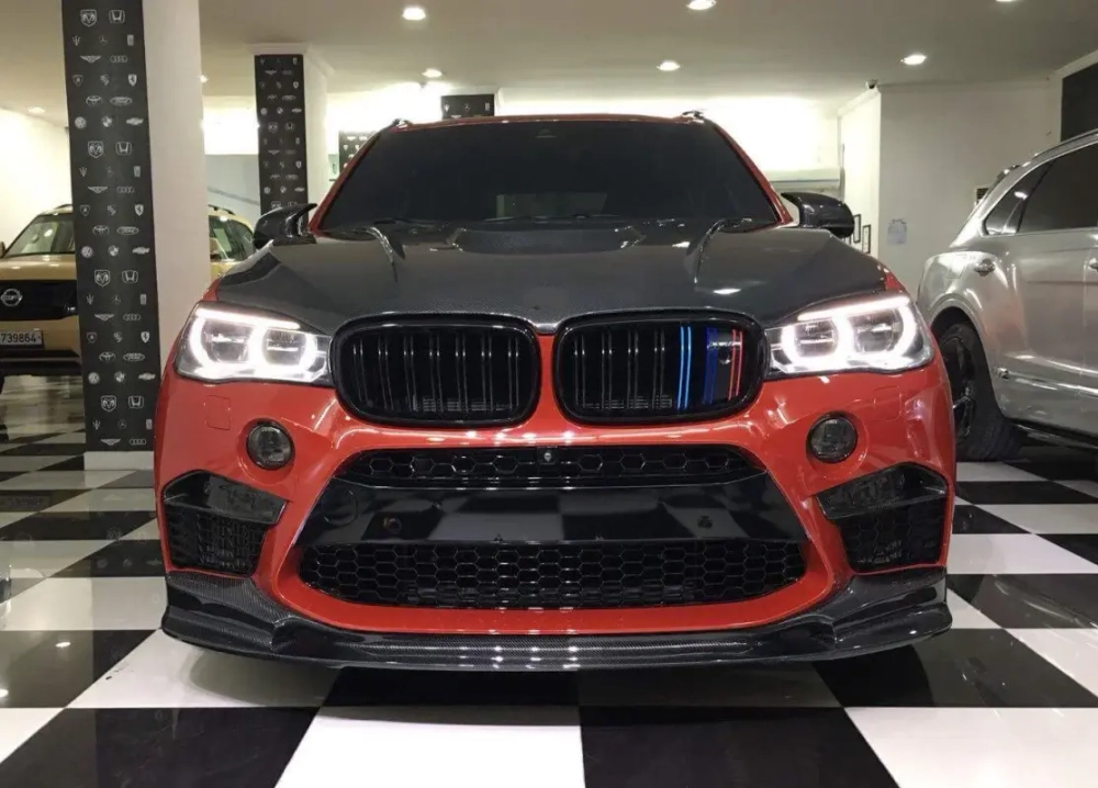 Карбоновый аэродинамический обвес для BMW X5M F85 2014-2019 БМВ