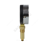 Термоманометр МД04 радиальный Дк63 0-1,0 МПа G1/4" 120С с переходником на G1/2" ЭКОМЕРА МД04-63-G-1МПа- 120-РИ