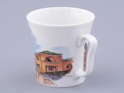 Бокал 360 мл форма Ленинградский рисунок Санкт-Петербург. Малоконюшенный мост арт. 80.44857.00.1