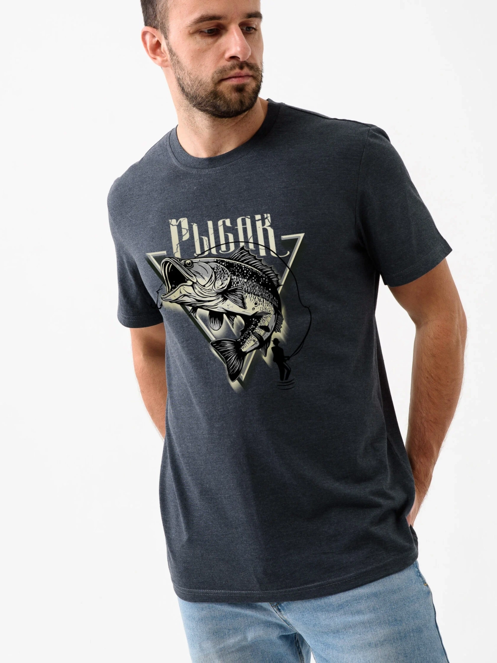 Футболка мужская "Рыбак"