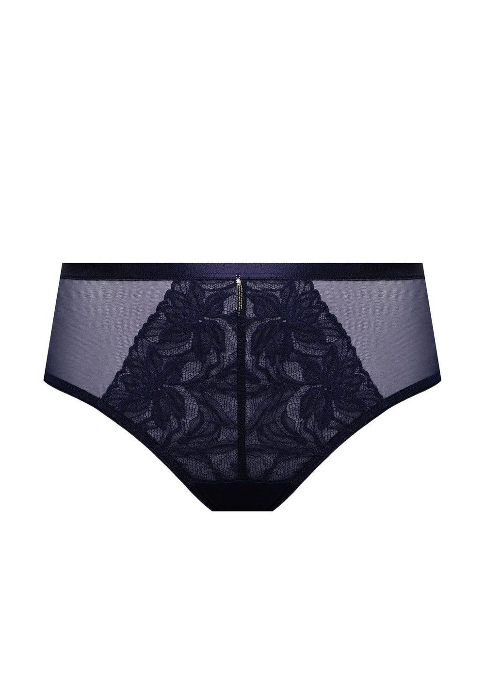 Трусики-бразилиана Simone со средней линией талии (Размер: S) (Цвет: темно-синий)