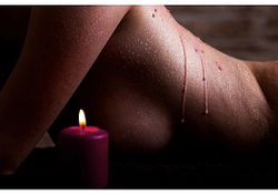 Восковая BDSM-свеча Wax Play с ароматом розы