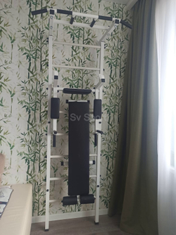 Монтаж шведской стенки Sv Sport в пеноблочные, газоблочные стены