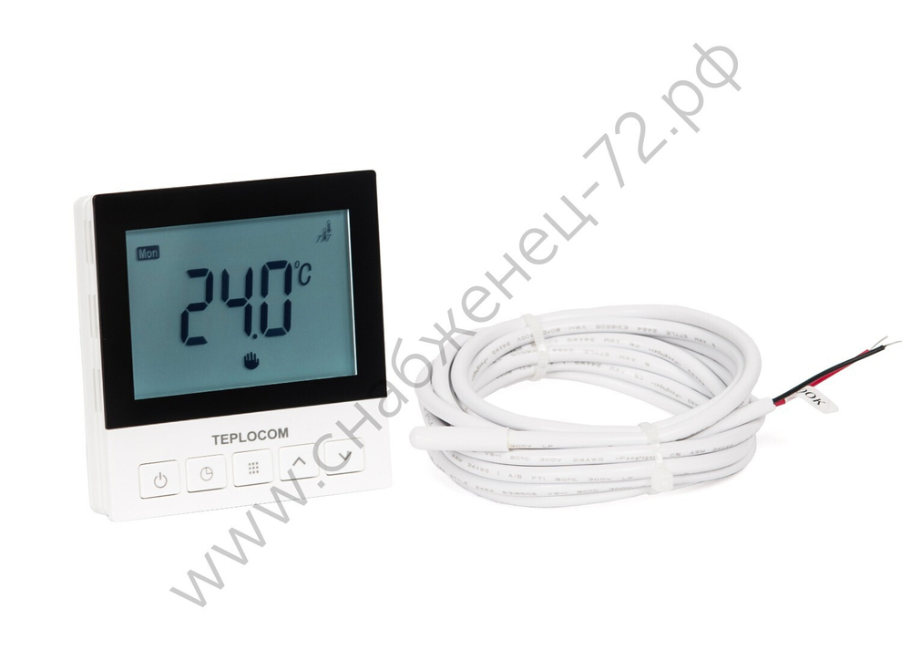 Термостат для электрического теплого пола Teplocom TSF-Prog-220/16A