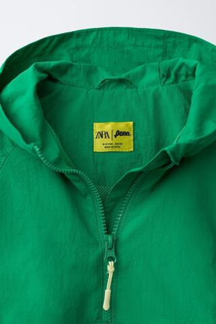 ZARA КУРТКА-КЕНГУРУ PENN ©, ЗЕЛЕНЫЙ