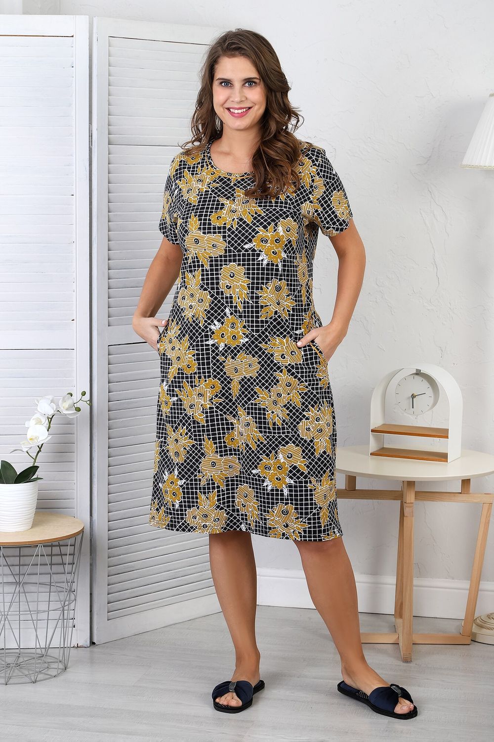 Туника Амели-1 Виотекс ГОРЧИЧНЫЙ