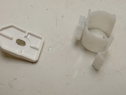 EWUC4105 кт43 Пластиковые элементы для стиральной машины Indesit б/у