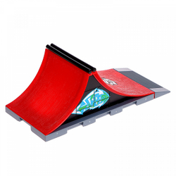 Скейтпарк: трамплин КНИЖКА и фингербайк