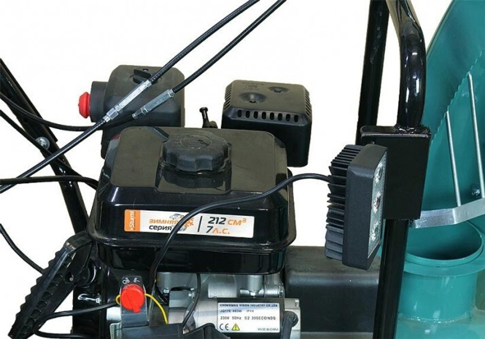 Снегоуборщик бензиновый Sturm STG7672ELR электро старт, фара