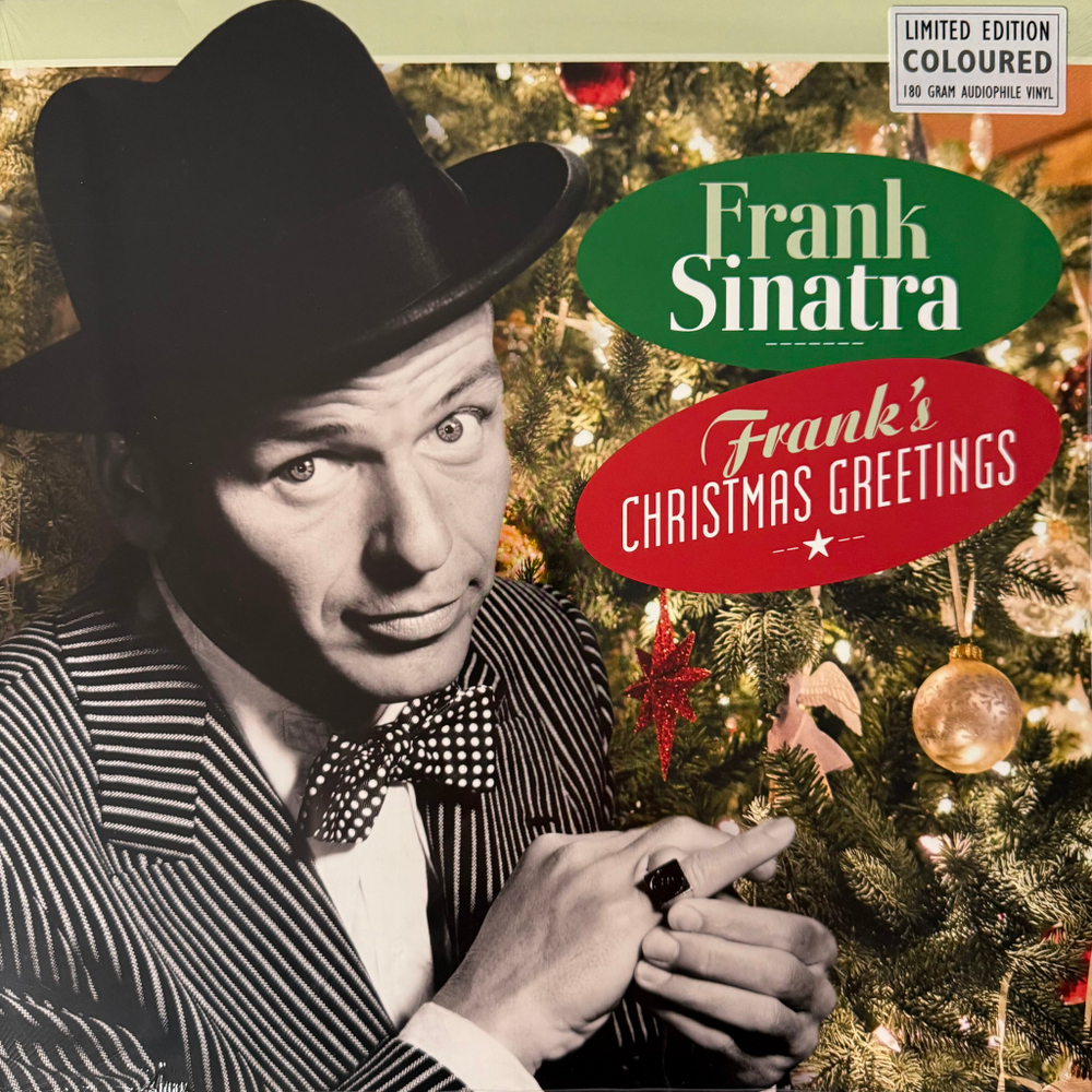 Frank Sinatra ‎– Frank's Christmas Greetings (Голландия 2023г.) Coloured