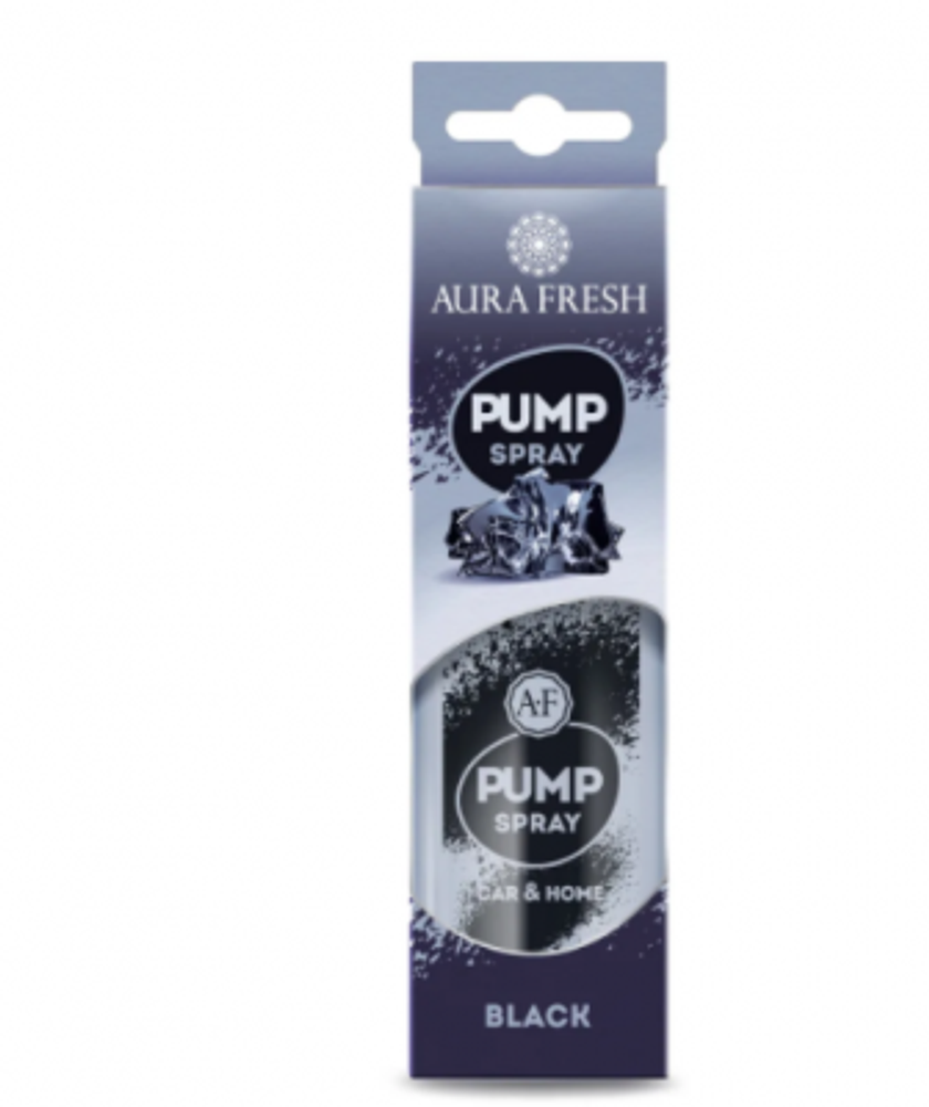 Аром-р AURA FRESH SPRAY Black 50 мл (стекло) кор.-30шт