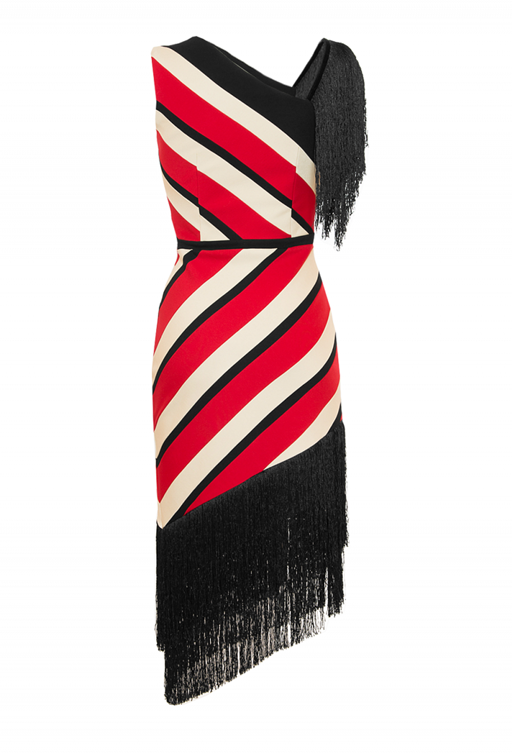 Платье с ассиметричной горловиной 10 -18SS