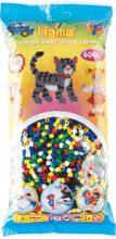 Hama Бусинки для термомозаики MIDI микс, 6000 шт. (205-66)