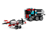 LEGO Creator 31146 — грузовик-платформа с вертолётом, конструктор 3-в-1