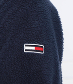 куртка rinding sherpa Tommy Jeans - темно-синий(DM0DM14459)