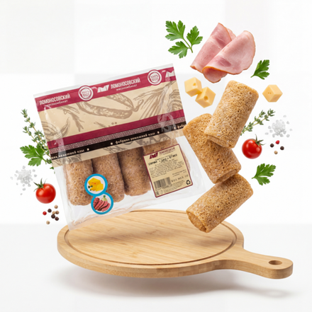 Блинчики с ветчиной и сыром