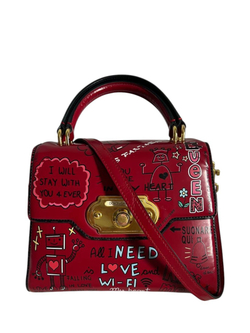 Сумка Dolce Gabbana Welcome Graffiti Large Satchel Bag