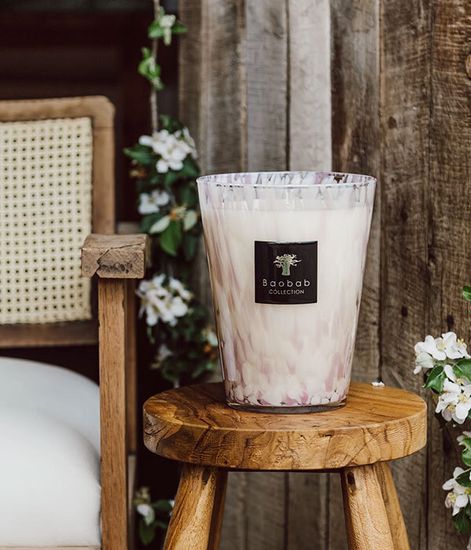 White Pearls, свеча Pearls MAX 10, Baobab Collection