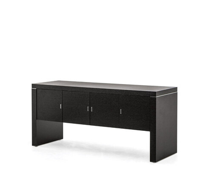 TITANO Греденция, 4 двери шпон ЧЕРНОЕ ДЕР.