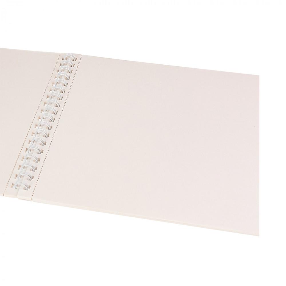 Скетчбук 160*160 мм., 20л. "Девушка с плеером" 100 г/м2, Проф-Пресс,гребень, ламинация, твин-лак, холодная фольга