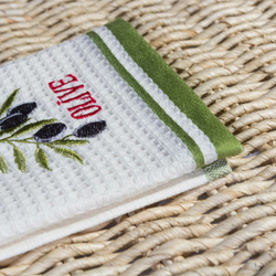 Набор кухонных полотенец 2шт 40х60 Arya home Olive