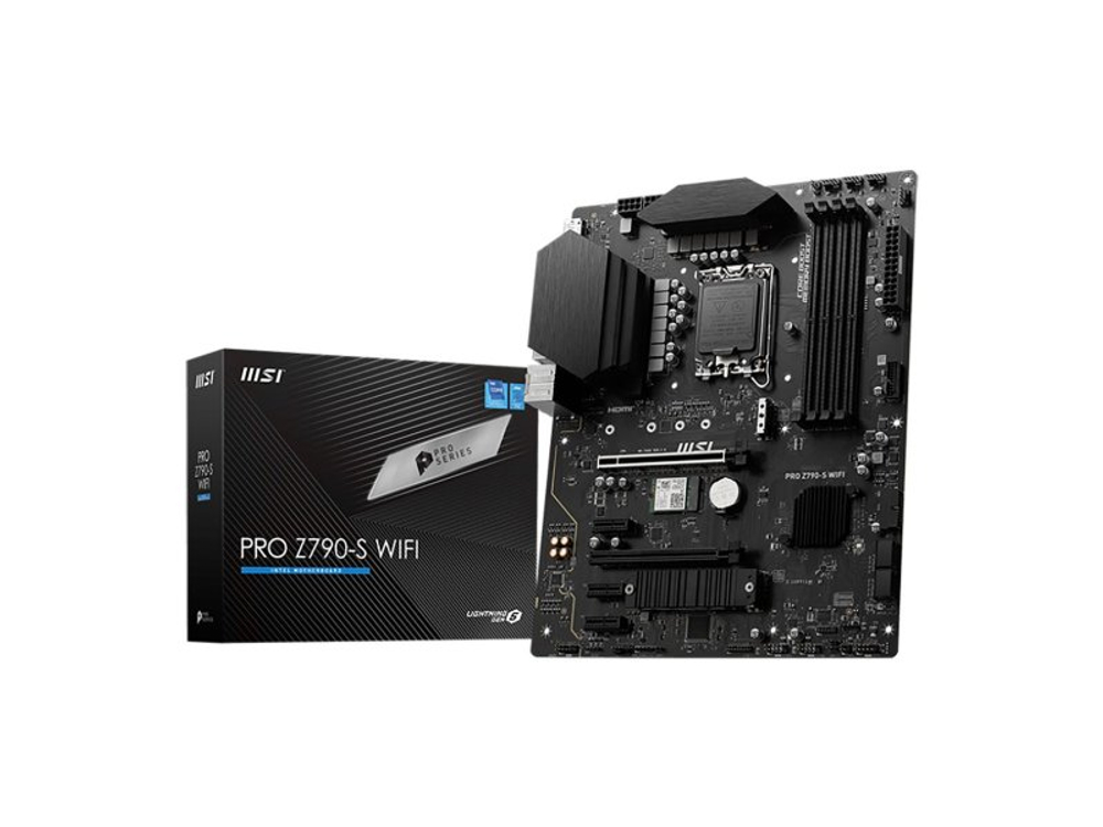 Материнская плата MSI Pro Z790-s Wifi, Socket LGA 1700, Intel Z790, ATX, RTL
