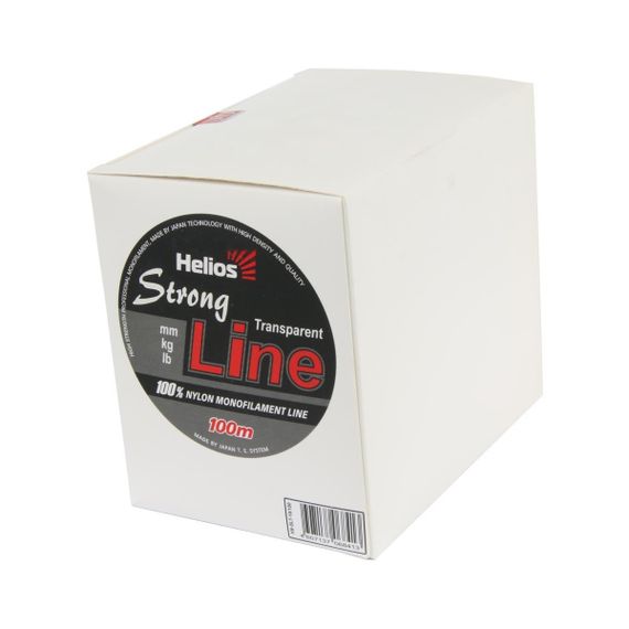 Леска Helios Strong Line Nylon Transparent 0,18mm/100 (HS-SLT-18/100)