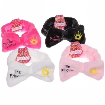 Повязка на голову «Кокетка - The Princess», микс 4 цвета, 6,5*16см