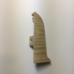 Заглушка левая к плинтусу "Cezar" 337 Дуб береговой