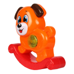 Качалка-Щенок песни из м/ф "Синий трактор" 50 песен, стихов, звуков, свет, коробка HT623-R (72) (Умка)