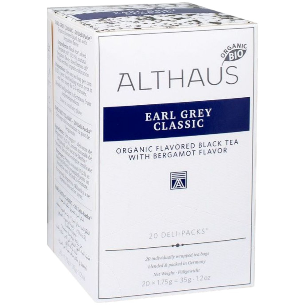 Чай черный Althaus Deli Packs BIO Earl Grey Classic