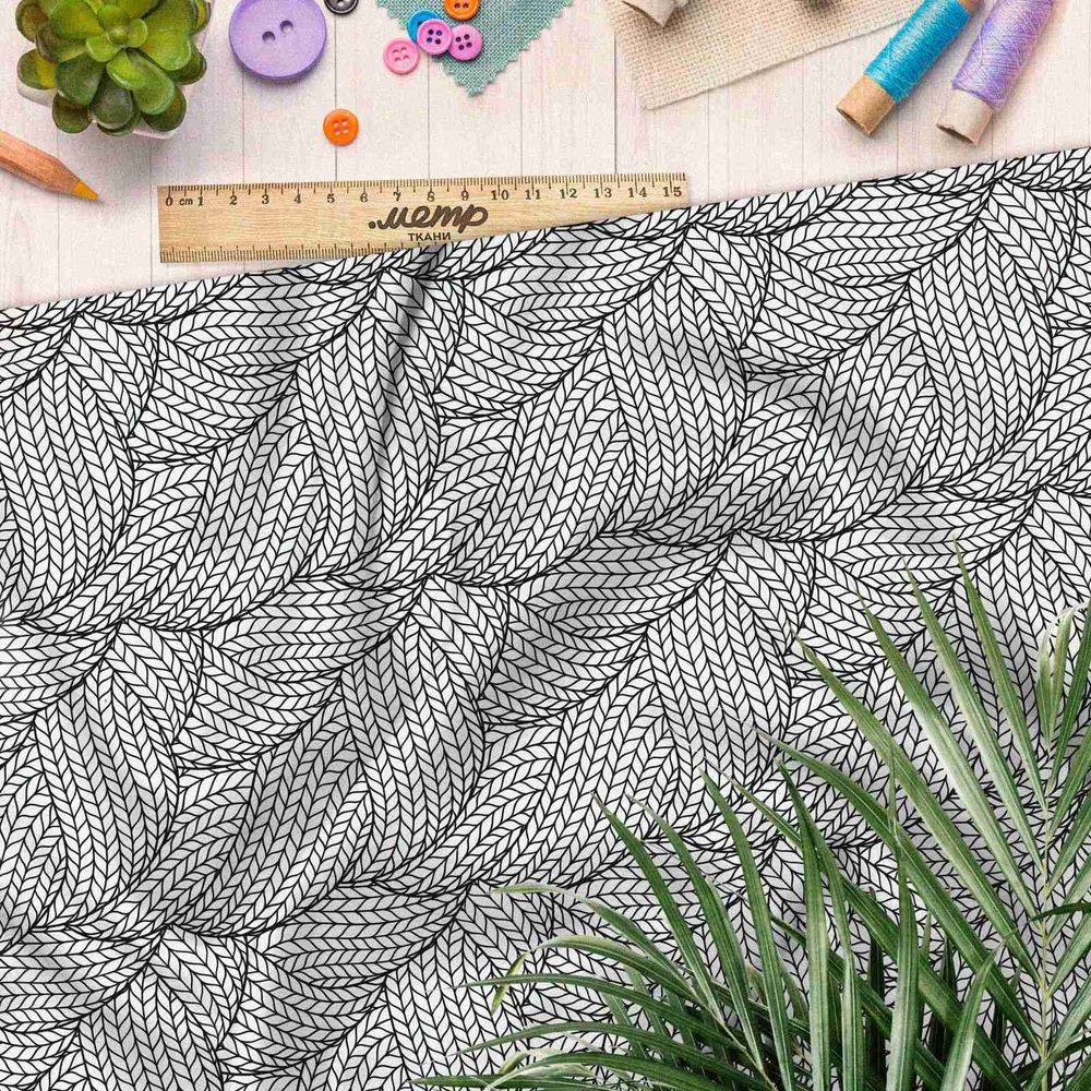 Ткань блэкаут переплетения нитей