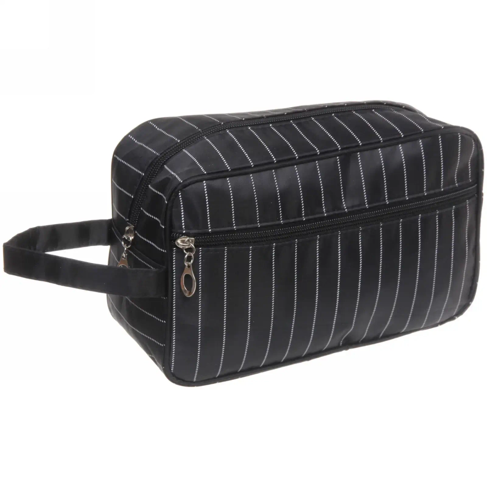 Косметичка «Classic style», цвет черный, 25*15*9см