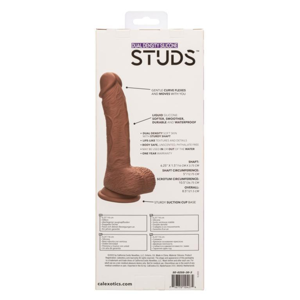 Фалоимитатор из силикона DUAL DNSTY SLCN STUD 6.25"-IVR