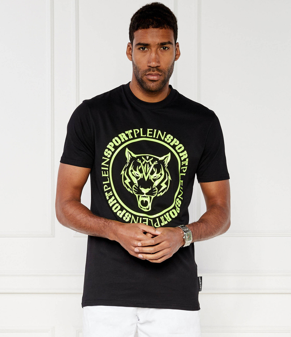 Футболка Tiger Plein Sport - черный(MTK7199 SJY001N)