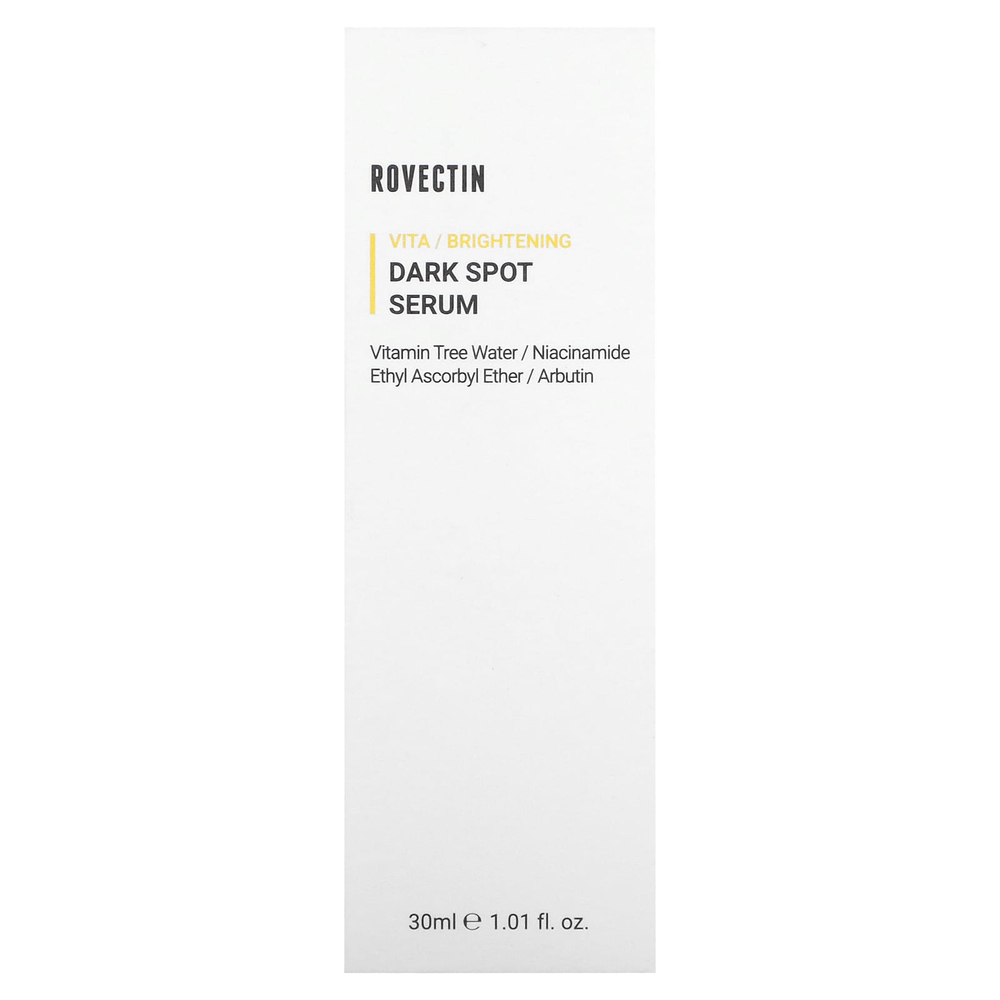 Rovectin, Vita сыворотка от темных пятен, 30 мл (1,01 жидк. унц.)