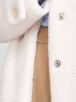 Шуба женская чебурашка тедди, SilverFox (арт. S1182b)