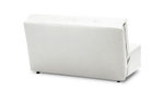 Диван Лорт Galaxy New White 157*100*86 см, Белый Экокожа Аккордеон Фиеста