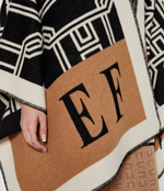 Пончо Elisabetta Franchi - черный(MT02F47E2)