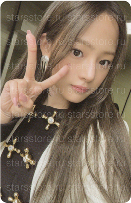 Фотокарта Minji NewJeans - OMG (Message Card ver.)