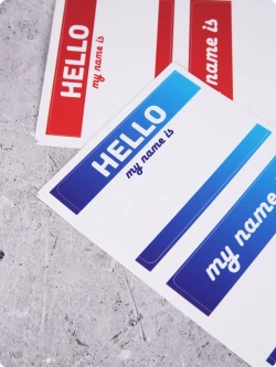 Hello my name is на банковскую карту