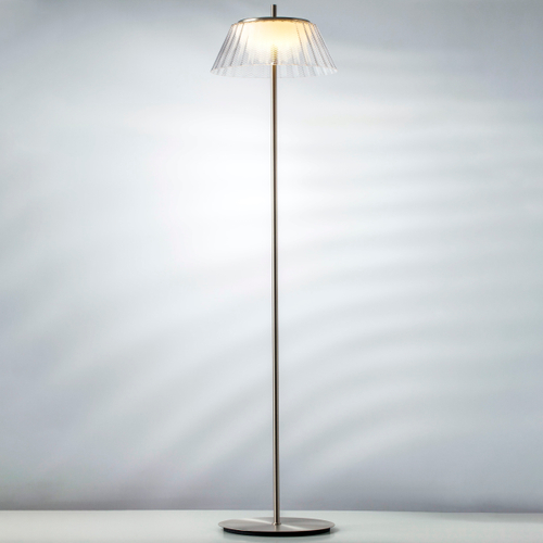 794710 Торшер NAPOLI LED 12W 700LM КОФЕЙНЫЙ/ПРОЗРАЧНЫЙ 3000K