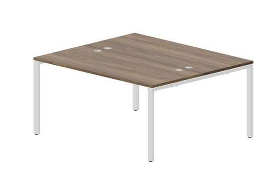 Составной стол Strike на 2 рабочих места 1580х1366х750мм (4 громмета)