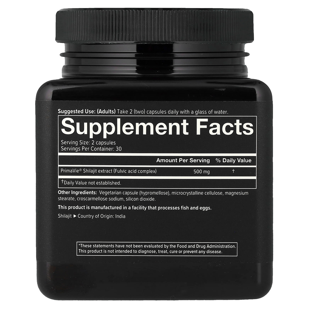 Youtheory, Men®, мумиё, 60 растительных капсул (250 мг в 1 капсуле)