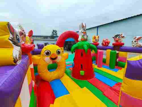 Коммерческий надувной батут «Весёлая компания 2»,  8*6*5 м