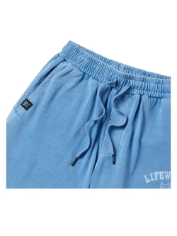 Пигментные шорты с арочной надписью