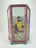 Шестиугольная ваза-кашпо